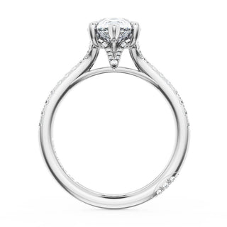 Pear Solitaire Engagement Ring