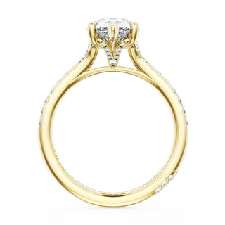 Pear Solitaire Engagement Ring