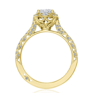 Round Bloom Engagement Ring