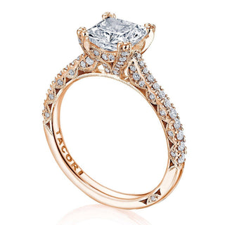 Princess Solitaire Engagement Ring