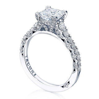 Princess Solitaire Engagement Ring