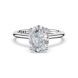 Oval Solitaire Engagement Ring