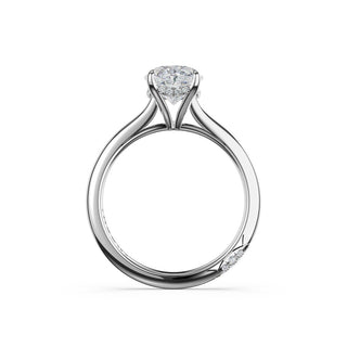 Oval Solitaire Engagement Ring