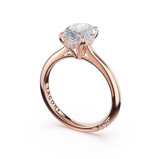 Oval Solitaire Engagement Ring