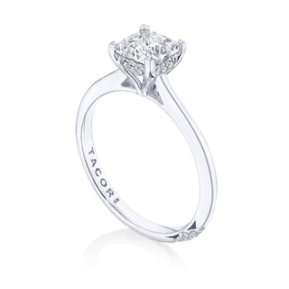 Princess Solitaire Engagement Ring