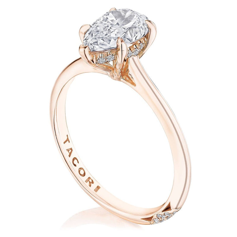 Pear Solitaire Engagement Ring