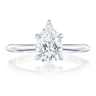 Pear Solitaire Engagement Ring