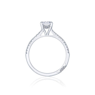 Emerald Solitaire Engagement Ring