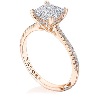 Princess Solitaire Engagement Ring