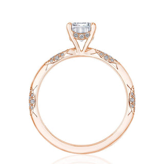 Emerald Solitaire Engagement Ring