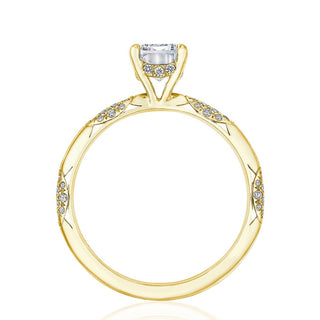 Emerald Solitaire Engagement Ring