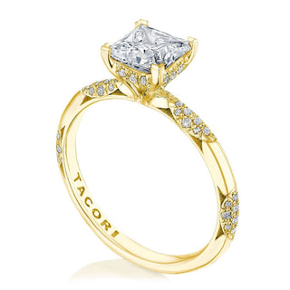 Princess Solitaire Engagement Ring