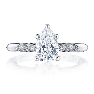 Pear Solitaire Engagement Ring