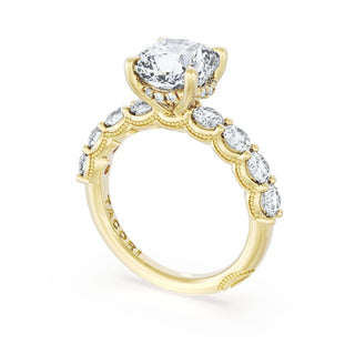 Cushion Solitaire Engagement Ring