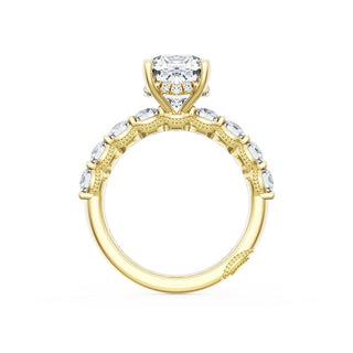 Cushion Solitaire Engagement Ring