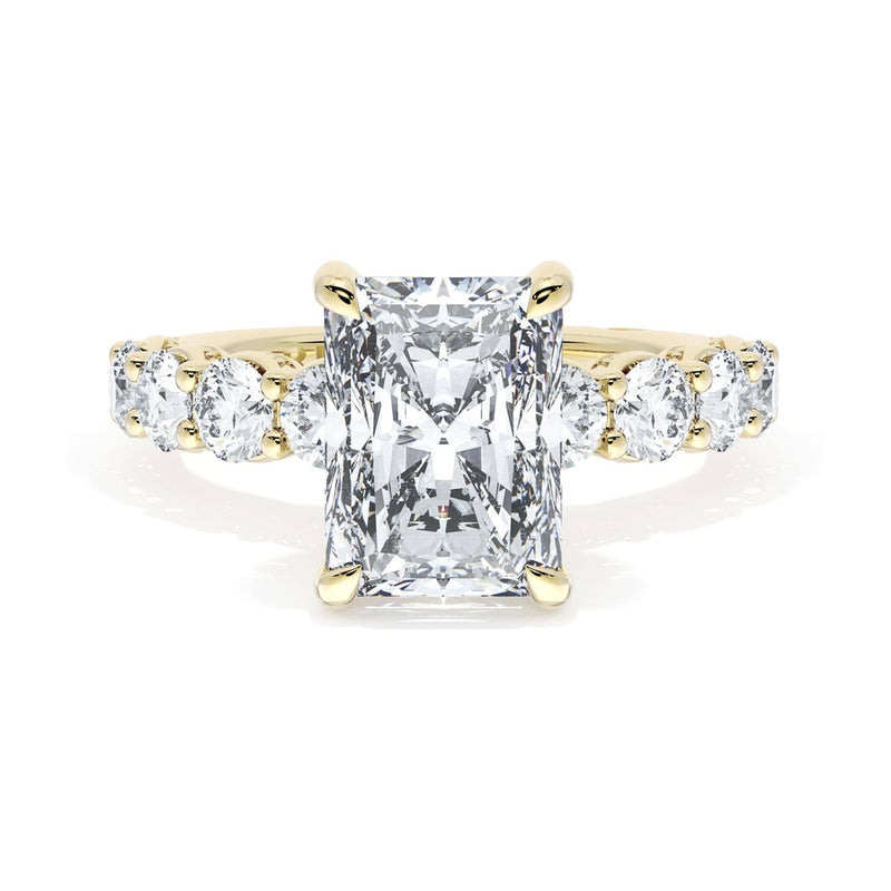 Radiant Solitaire Engagement Ring