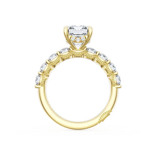 Emerald Solitaire Engagement Ring