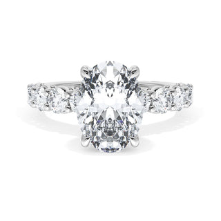 Oval Solitaire Engagement Ring