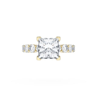 Princess Solitaire Engagement Ring