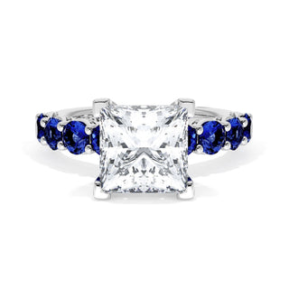 Princess Solitaire Engagement Ring