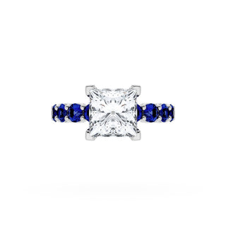 Princess Solitaire Engagement Ring