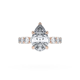 Pear Solitaire Engagement Ring