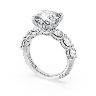 Cushion Solitaire Engagement Ring