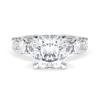 Cushion Solitaire Engagement Ring