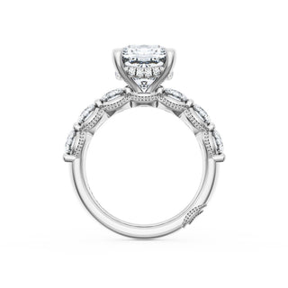 Cushion Solitaire Engagement Ring