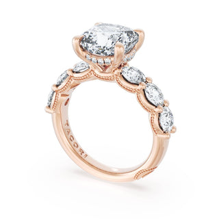 Cushion Solitaire Engagement Ring