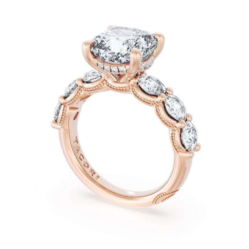 Cushion Solitaire Engagement Ring