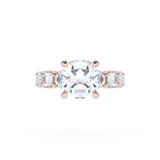 Cushion Solitaire Engagement Ring