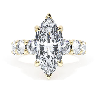 Marquise Solitaire Engagement Ring