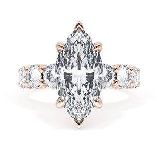 Marquise Solitaire Engagement Ring
