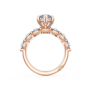 Marquise Solitaire Engagement Ring