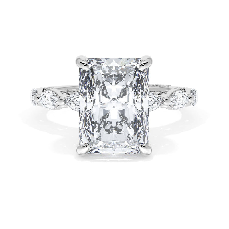 Radiant Solitaire Engagement Ring