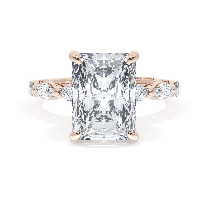 Radiant Solitaire Engagement Ring