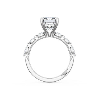 Emerald Solitaire Engagement Ring