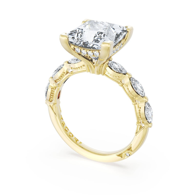 Princess Solitaire Engagement Ring