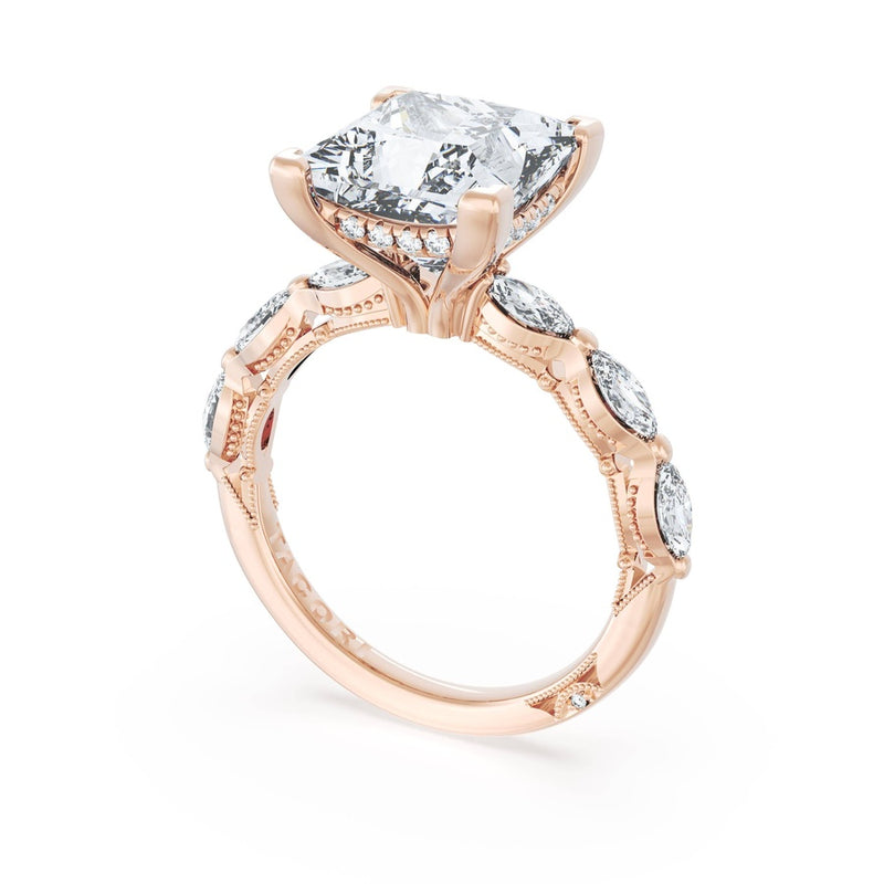 Princess Solitaire Engagement Ring