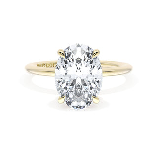 Oval Solitaire Engagement Ring
