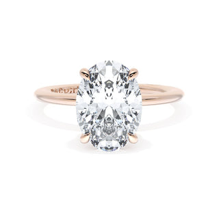 Oval Solitaire Engagement Ring