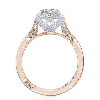 Round Bloom Engagement Ring