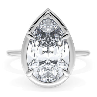 Pear Solitaire Engagement Ring
