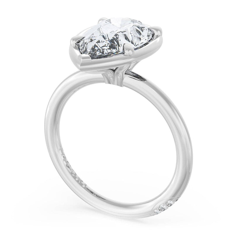 Pear Solitaire Engagement Ring