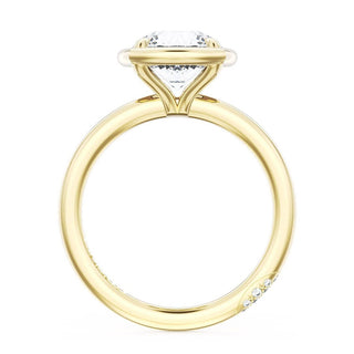 Cushion Solitaire Engagement Ring