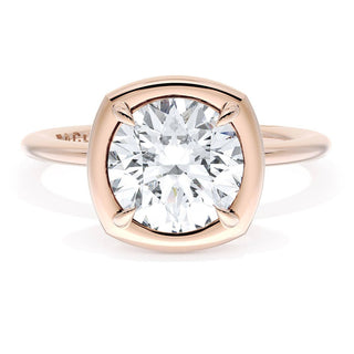 Cushion Solitaire Engagement Ring