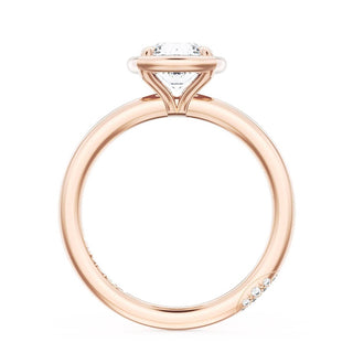 Cushion Solitaire Engagement Ring
