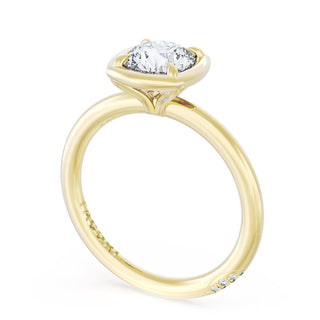 Cushion Solitaire Engagement Ring