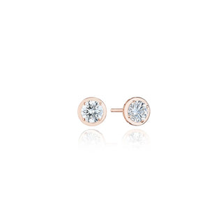 Round Diamond Stud Earring - 1ct